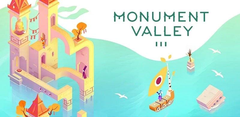 Monument Valley 3 NETFLIX - دانلود بازی مومنت والی 3 هک شده اندروید