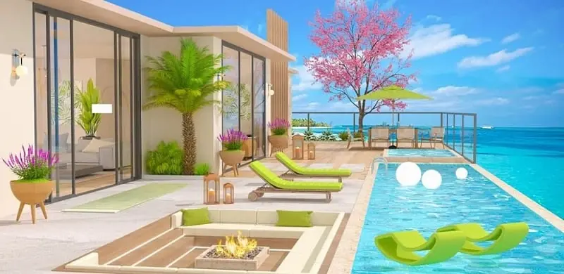 Home Design Game : Dream Life - دانلود بازی طراحی خانه هک شده اندروید