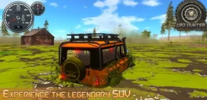 Russian Car Driver Uaz Hunter