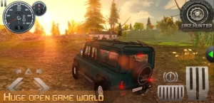 Russian Car Driver Uaz Hunter