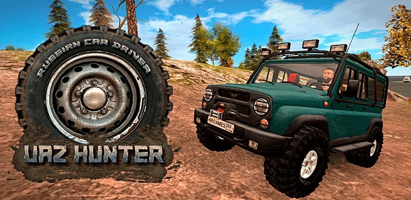 Russian Car Driver Uaz Hunter - دانلود بازی راننده خودرو روسی هک شده اندروید