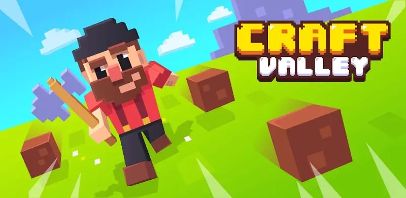 Craft Valley - دانلود بازی دنیای ساخت و ساز هک شده اندروید